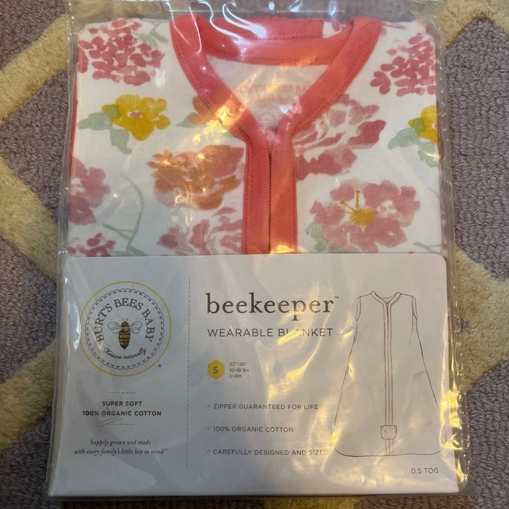 NWT Burt Bees sleep sack